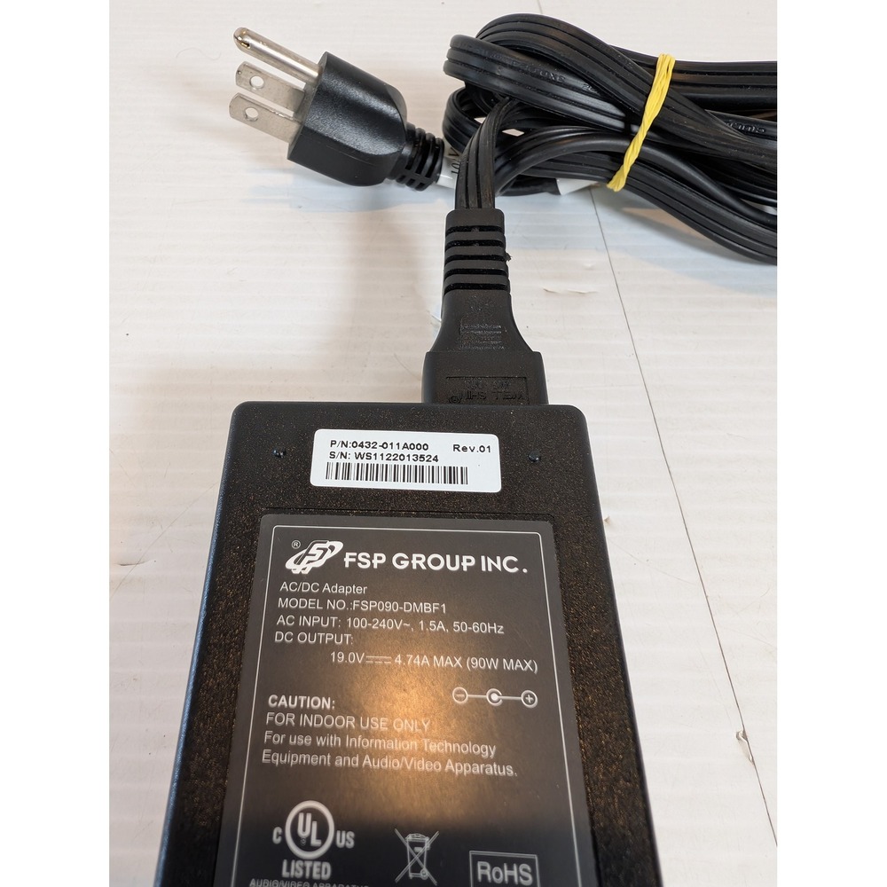 FSP Group FSP090-DMBF1 AC Adapter 19V 4.74A 90W Power Supply TESTED - Picture 4 of 5